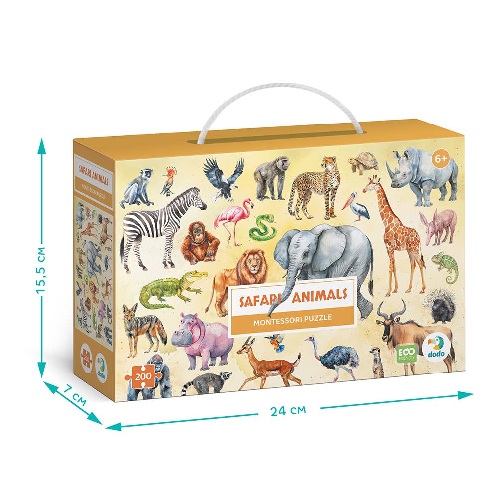 DoDo Brand – Großhandel Puzzle – Kinder – Brettspiel-Puzzle für Kinder Safari-Tiere5