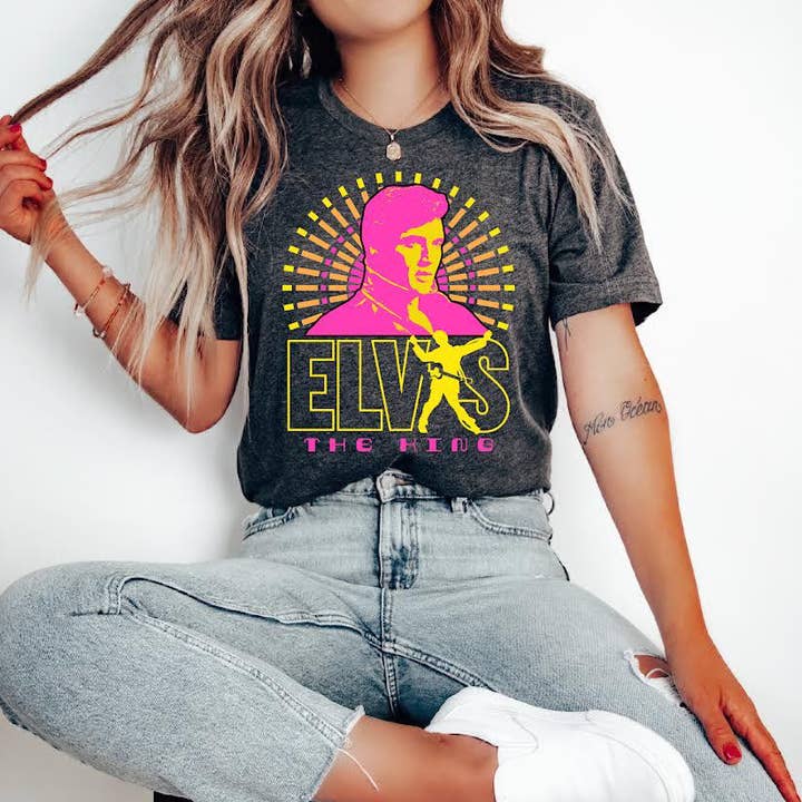 Elvis es el rey para venta al por mayor de Self Made Life Co