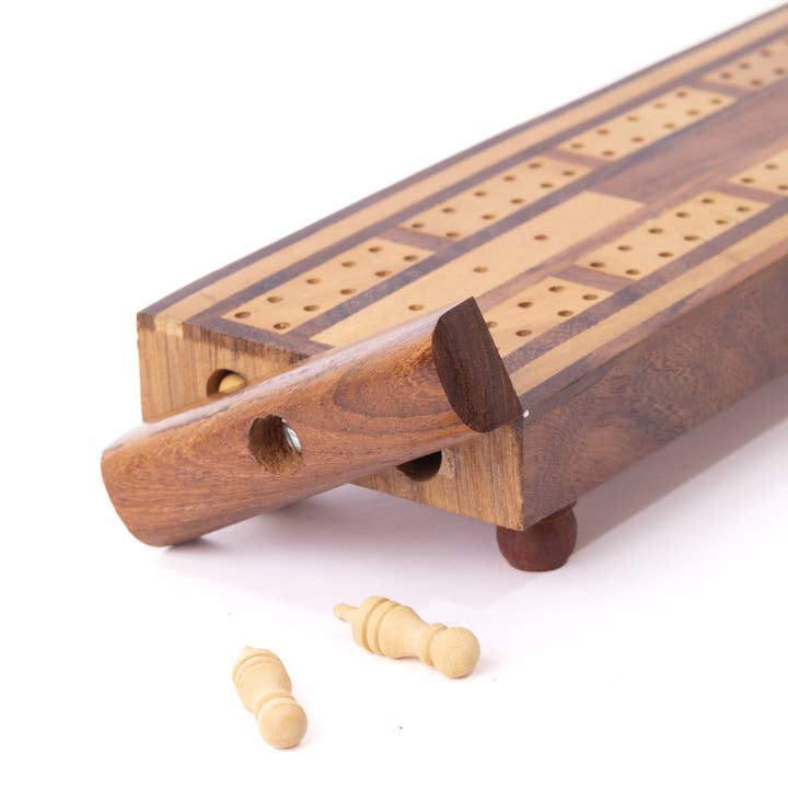 Matr Boomie Fair Trade - Wholesale Board Game - Wood Cribbage Game - Handmade4