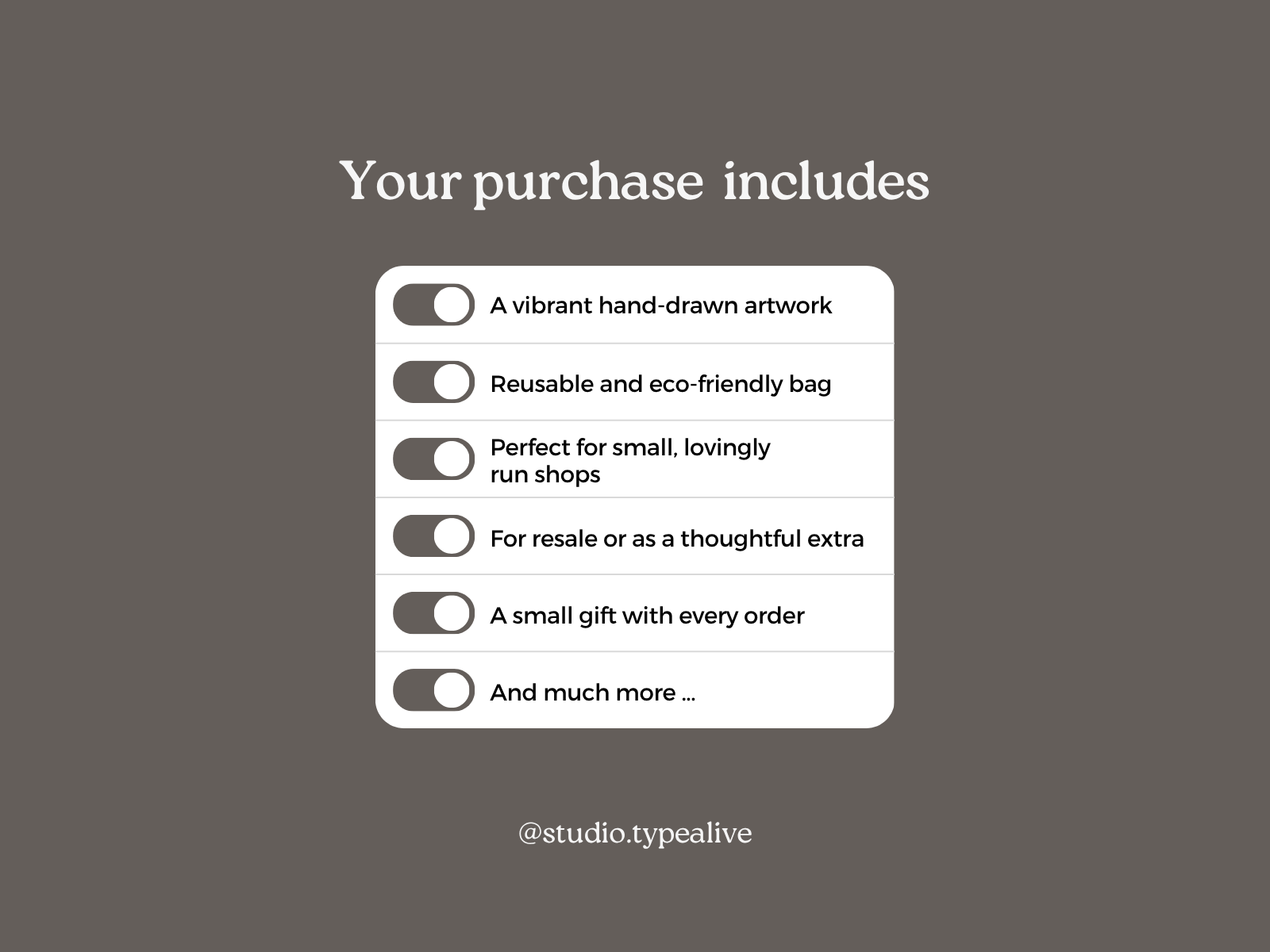 typealive - Wholesale Grocery/Shopping Bag - Mystery Box / 15 Cotton Bags4