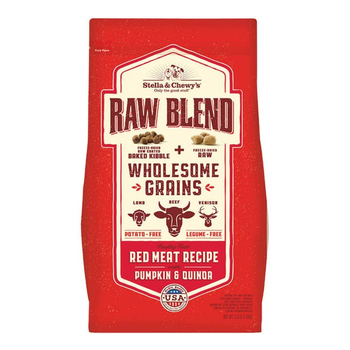Petdropshipper - Wholesale Pet Food - Dog - Stella & Chewy's Dog Raw Blend Wholesome Red Meat 3.5Lb