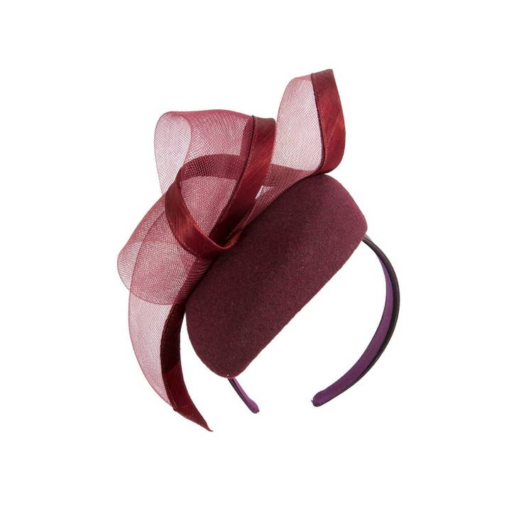 Max Alexander by Cupids Millinery Melbourne - Wholesale Fascinator hat – Women's - Elegant Winter Pillbox Fascinator5
