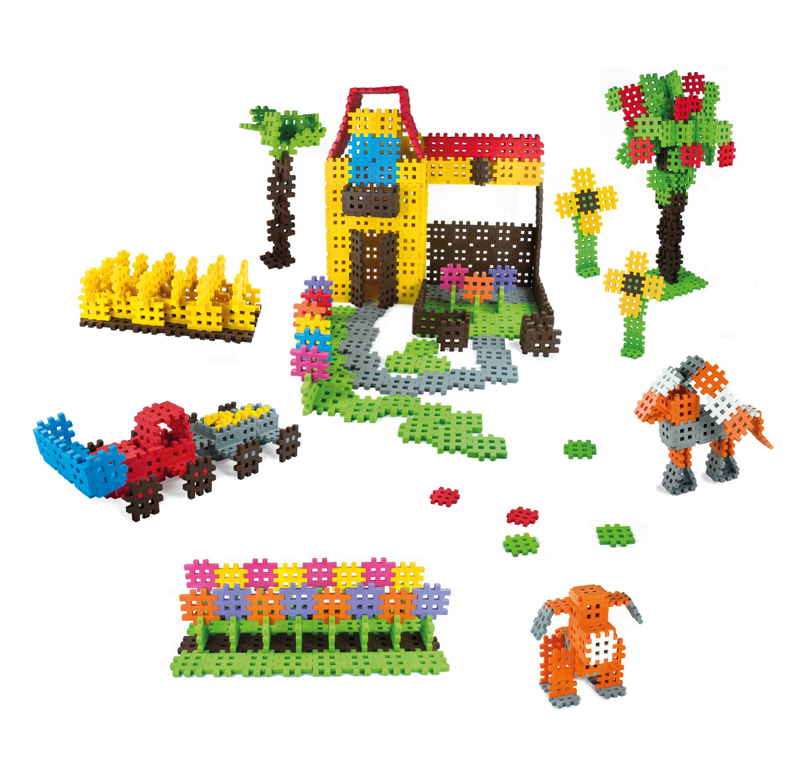 Blocks Mini Waffle Waffle Constructor 500 el. 500  Blocks by age \ Blocks  for a 4 year old Blocks by type \ Construction blocks \ Blocks Waffle  Marioinex \ Blocks Mini