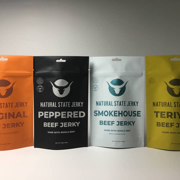 Natural State Jerky - Wholesale Jerky - Original Beef Jerky-Small 2.25 oz Bags