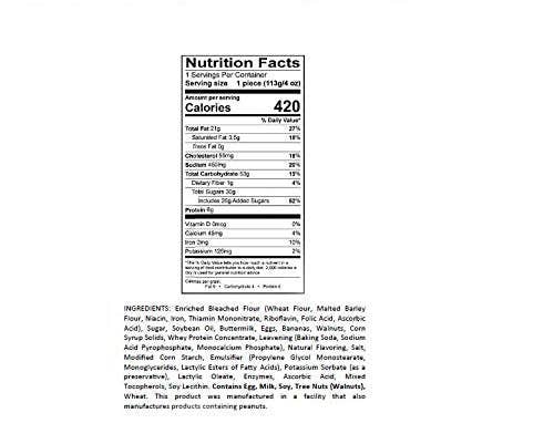 Shop The King - Vente Pains/tortillas - Pain à la banane Ne-Mos 4 oz boîte individuelle2