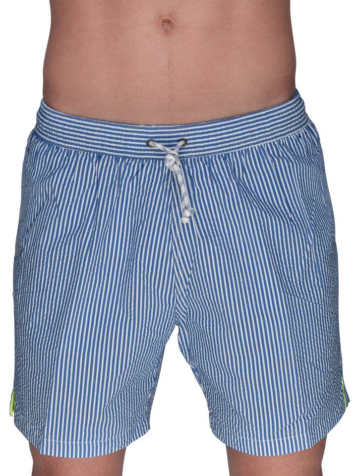 Sao Bañador Rayas Seersucker para venta al por mayor de Gerry St Tropez