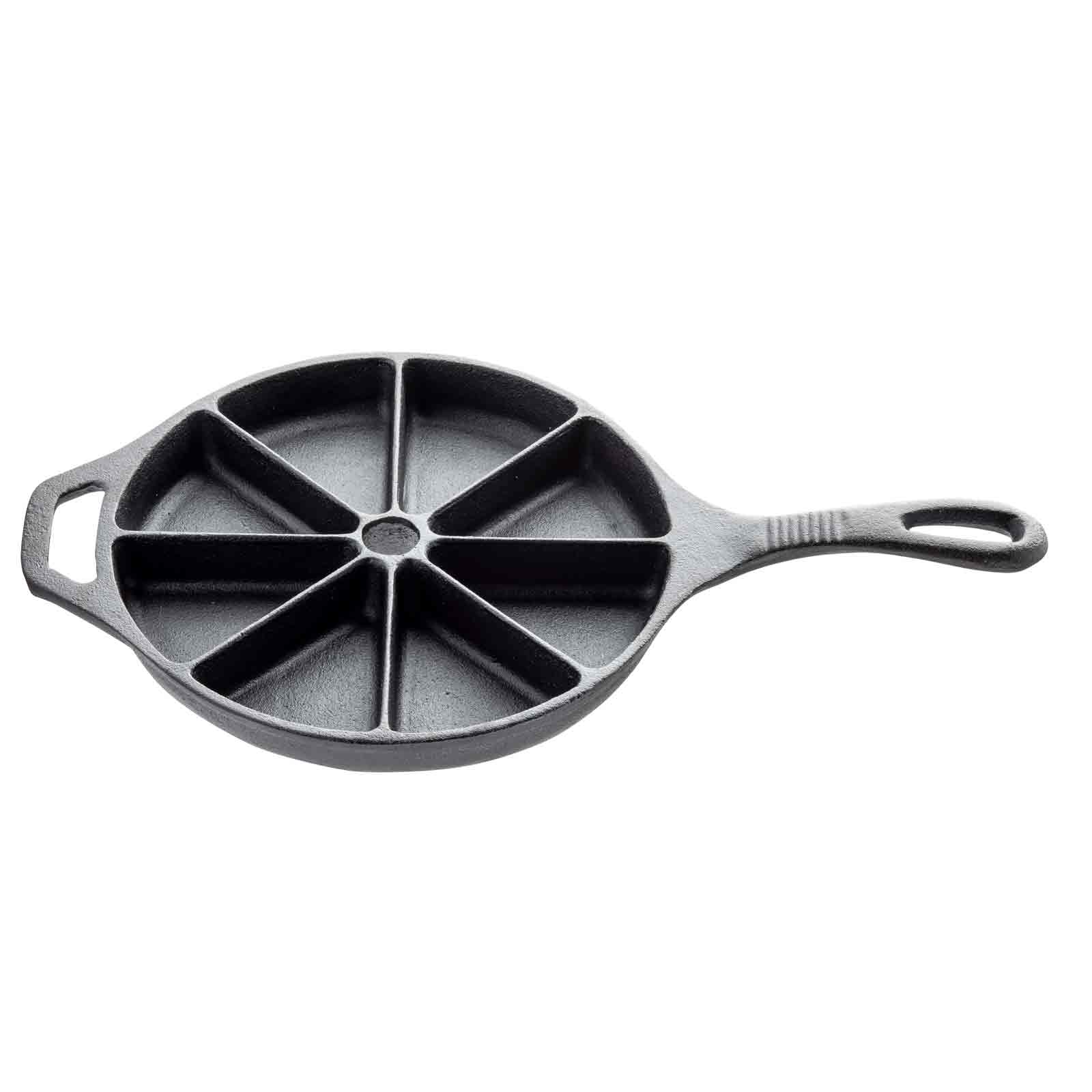 TableCraft Products Company - Wholesale Cast Iron Skillet - Cast Iron Cookware Corn Bread Skillet with Handle2