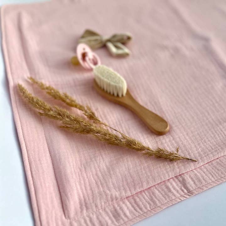 Pastel Baby - Wholesale Changing Mat/Pad - Baby - Baby Muslin Diaper Changing Pad 1 piece - Light pink0