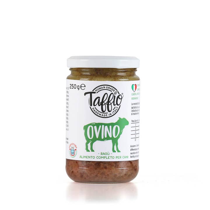 Ragù di Ovino 250g per la vendita all'ingrosso da parte di TAFFIO PET FOOD