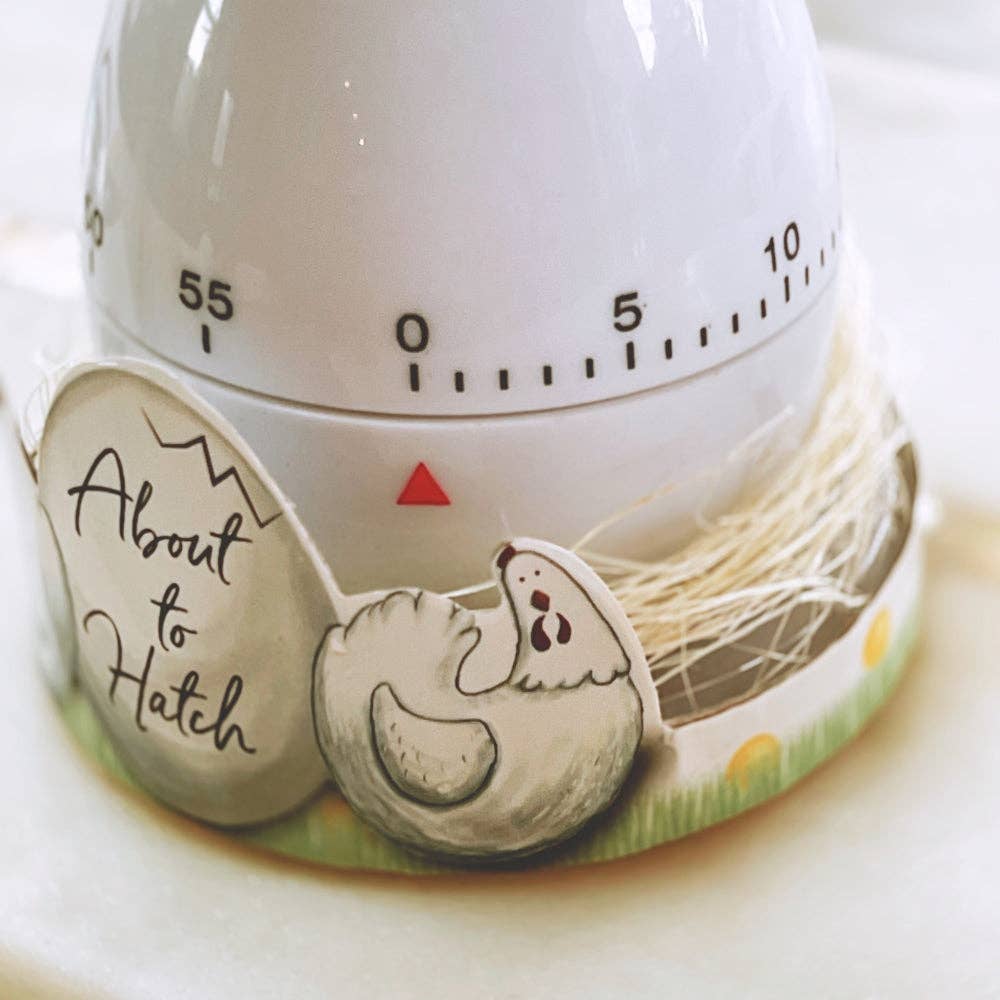 Kate Aspen - Wholesale Timer - About to Hatch Kitchen Egg Timer1