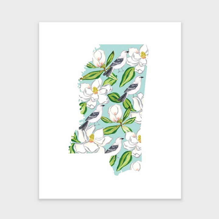 Stampa artistica del Mississippi per la vendita all'ingrosso da parte di MARISAMADE