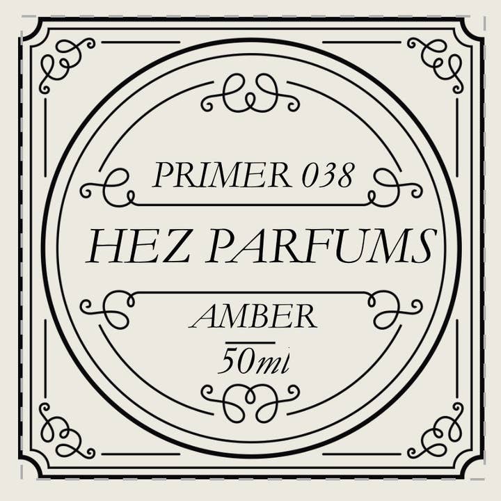 Primer 038 (Amplificateur de Parfum) – AMBRE pour la vente par HEZ PARFUMS