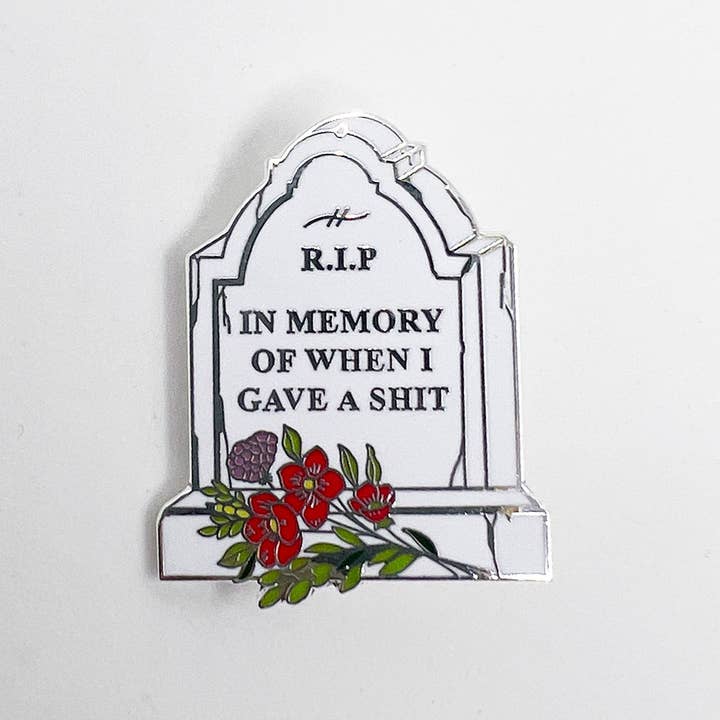 Strike Gently Co - Wholesale Lapel Pin/Button - RIP Pin