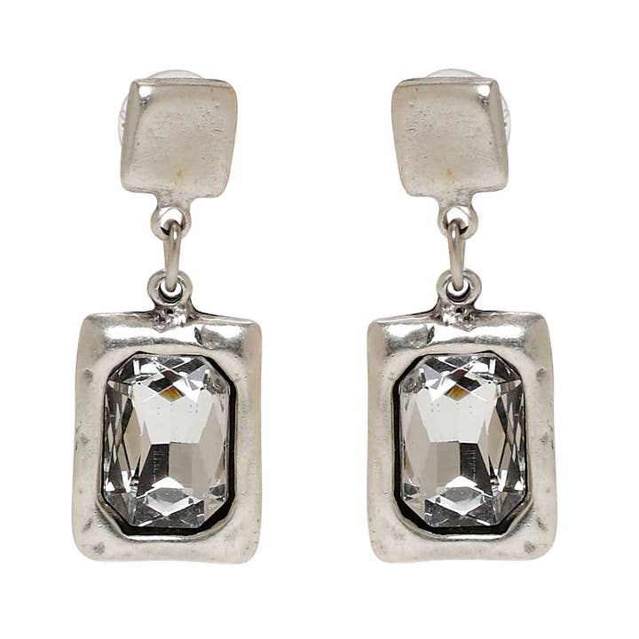 Handmade Pewter Earring - NE1357 for wholesale by Chanour