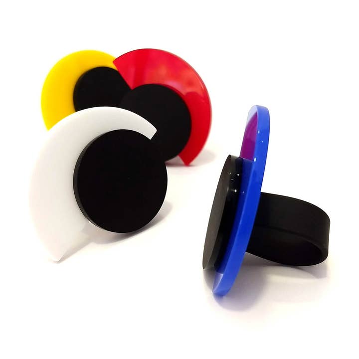 SUZAN PC akryl ring primære farver for engroshandel hos ALEX+SVET