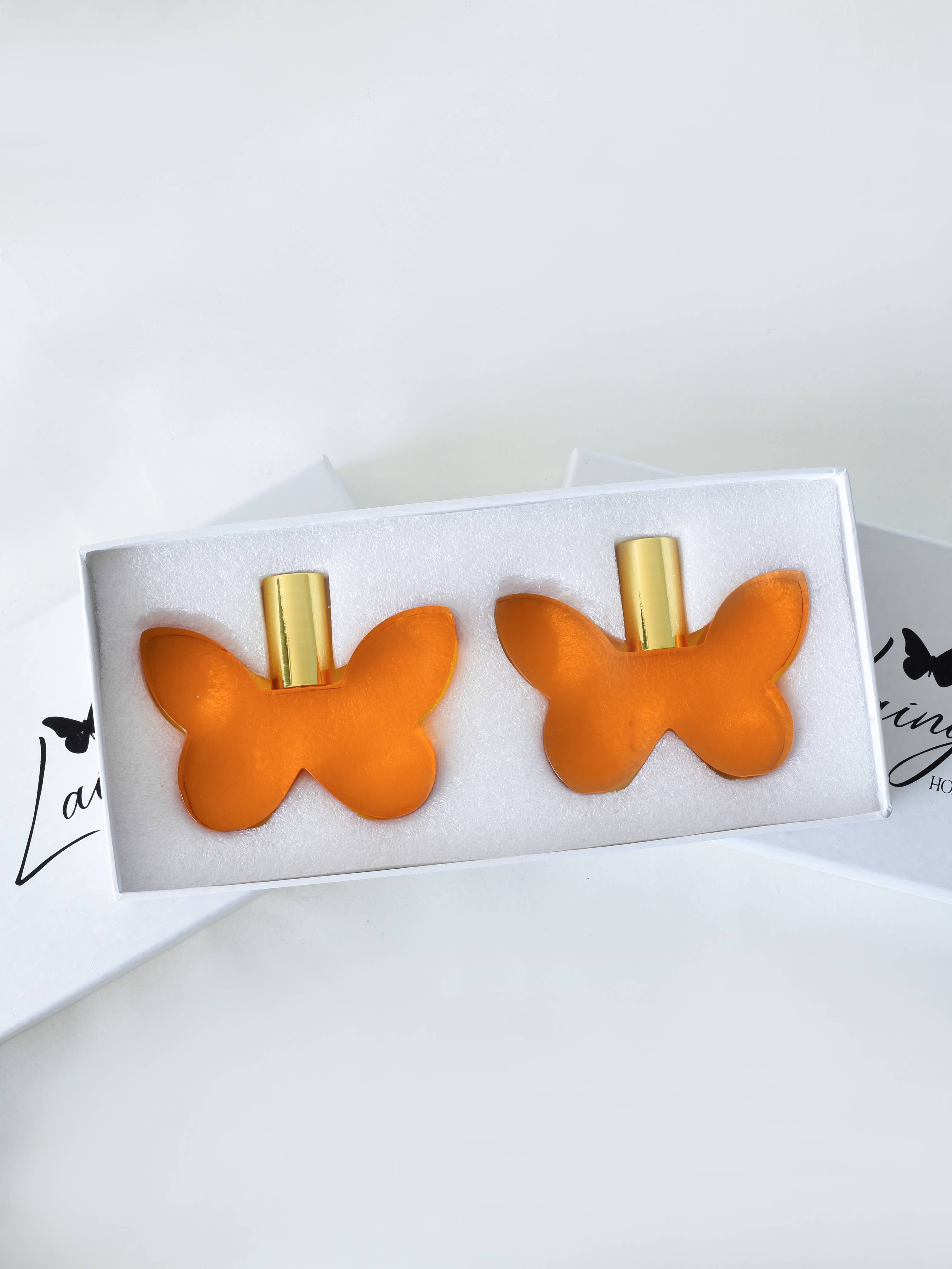 Lainy Home – Engroshandel Lyseholder – Par 3“ Butterfly Lysestager12