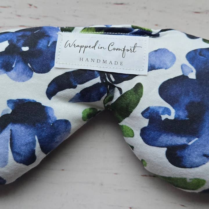 Cuscino occhi cotone biologico per la vendita all'ingrosso da parte di Wrapped In Comfort