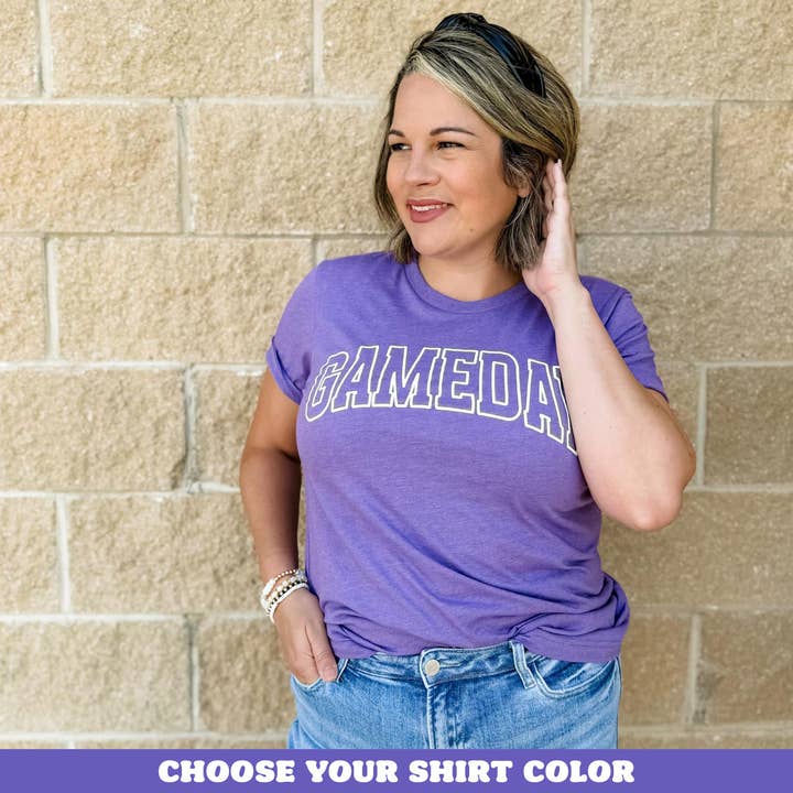 GameDay Shirt, Football Tee, Game Day Shirt, Custom School for wholesale by Mugsby