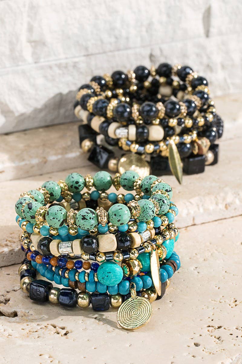 Urbanista - Wholesale Beaded bracelet - Mixed Bead Bracelet Set3