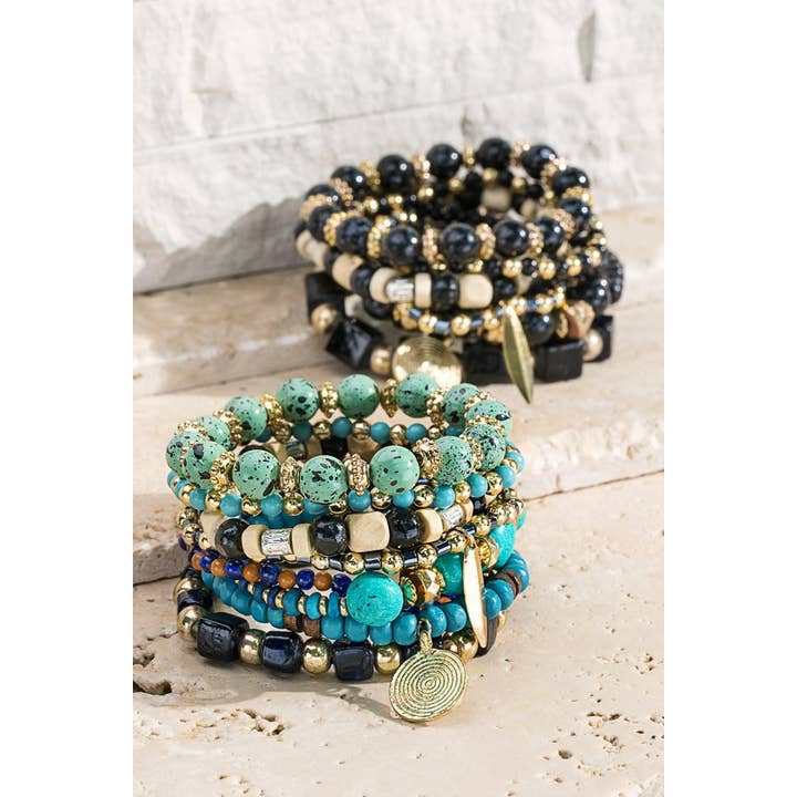 Urbanista - Wholesale Beaded Bracelet - Mixed Bead Bracelet Set3