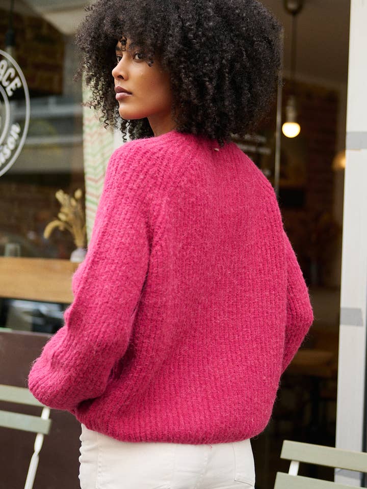 Nathael Paris - Wholesale Knit Sweater - Women's - Loose alpaca and wool sweater19