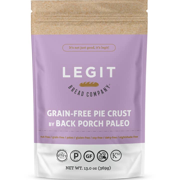 Legit Bread Company - Wholesale Pie - Legit Pie Crust Mix by Back Porch Paleo