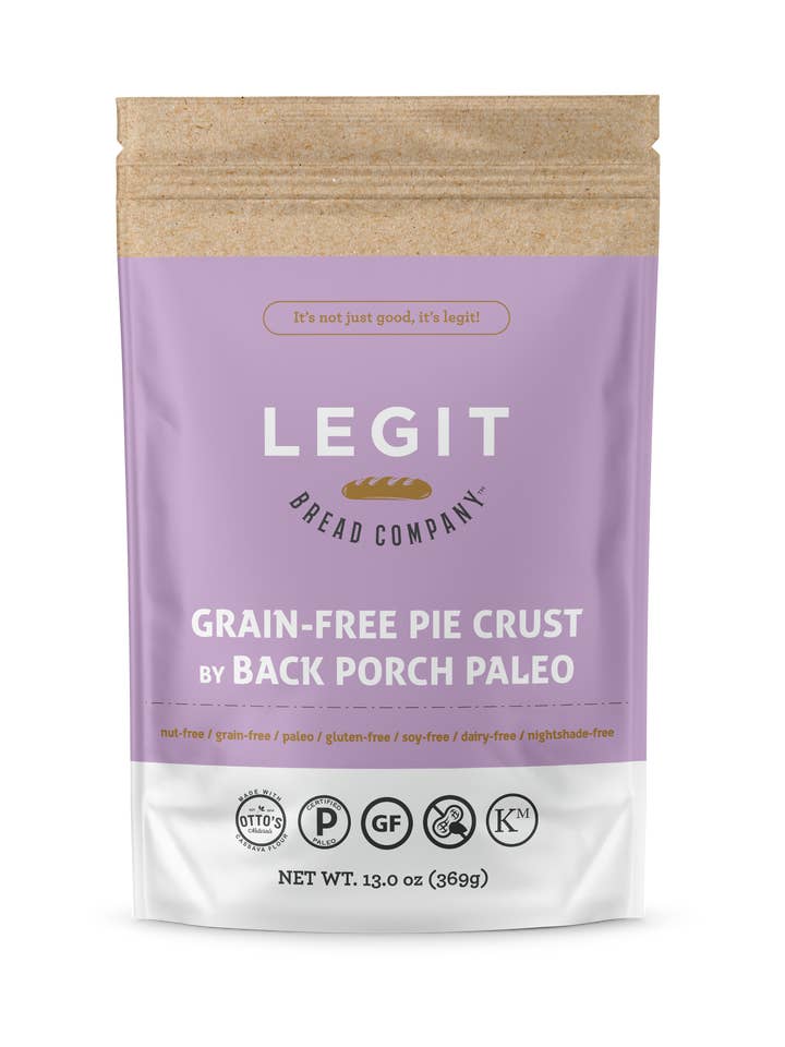 Legit Pie Crust Mix von Back Porch Paleo für den Großhandel von Legit Bread Company
