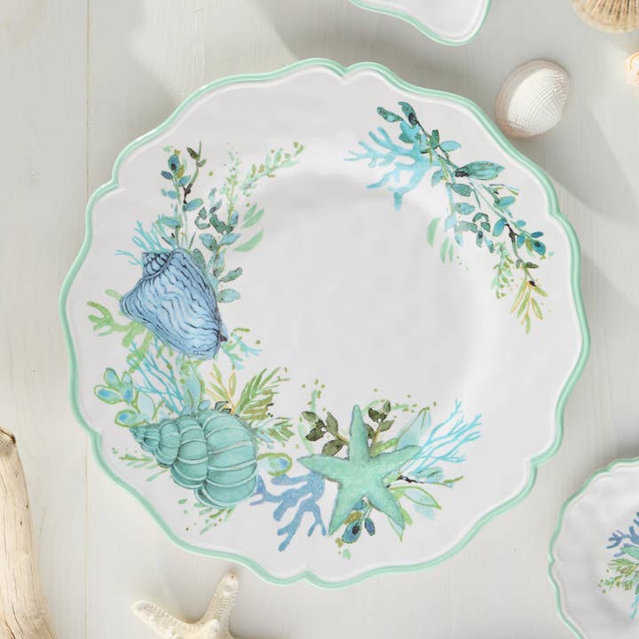 Plat rond en verre de mer 14" (720 grammes) pour la vente par Certified International