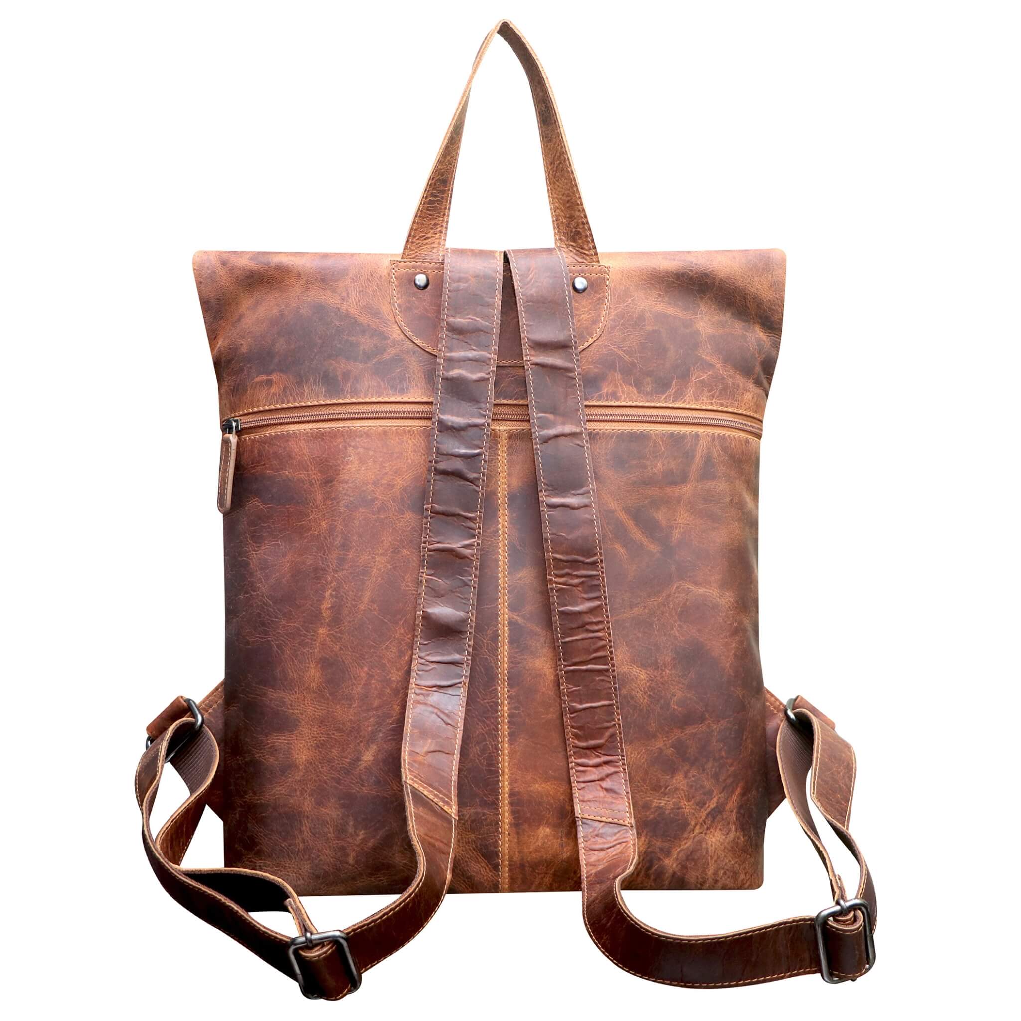 Greenwood – wholesale Backpack – Unisex – Sandy Large Leather Backpack Women Laptop Backpack 15.6 Inch Men14