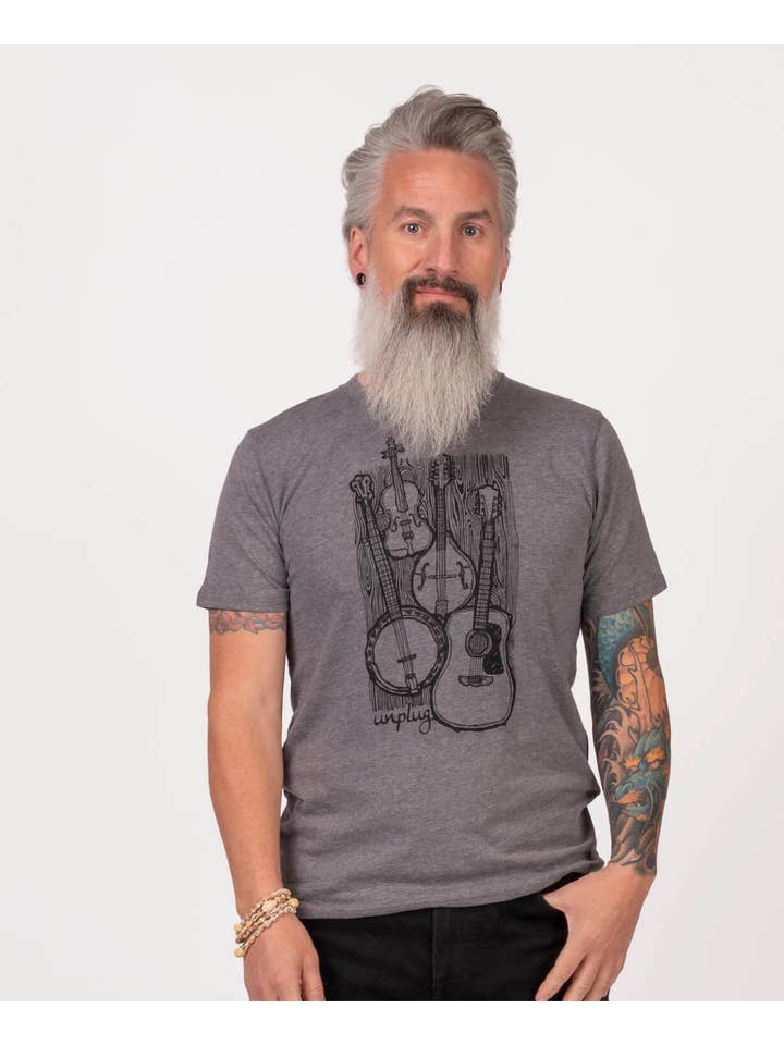 Soul Flower - Wholesale Screen Printed T-Shirt - Men's - Unplug & Jam Recycled T-Shirt - Unisex