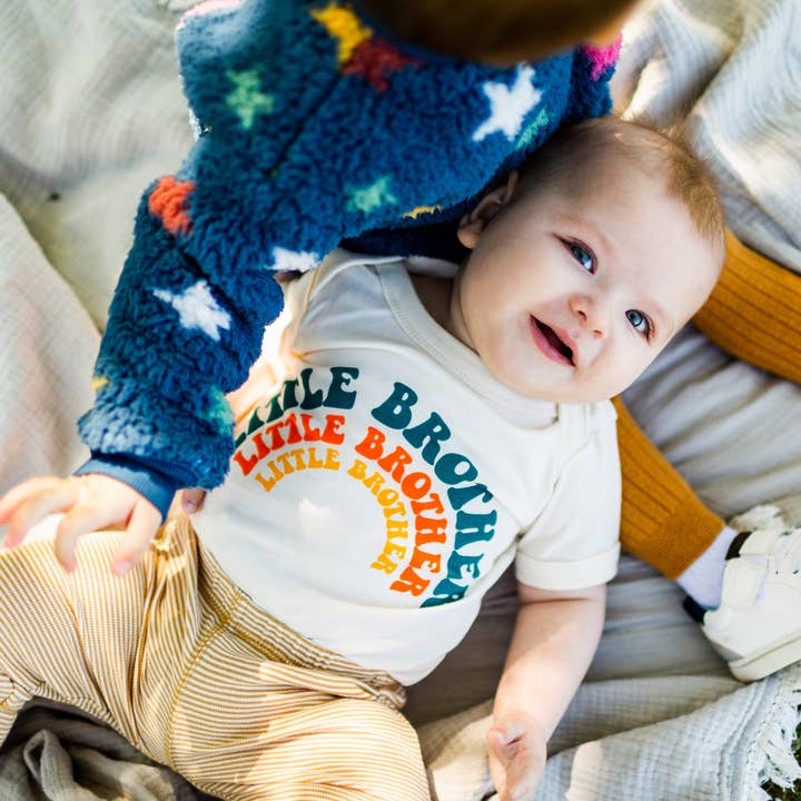 Natural Little Brother Tees & Onesies for wholesale on Faire4
