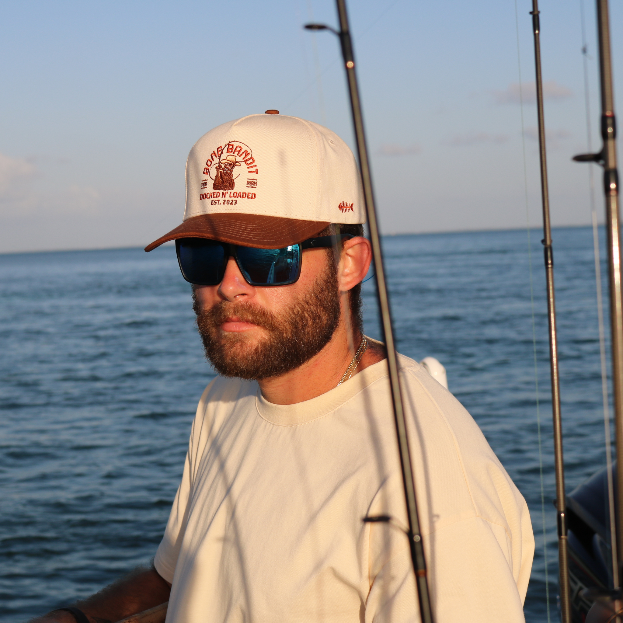 Docked N' Loaded - Wholesale Baseball Cap - Men's - BONE BANDIT HAT3