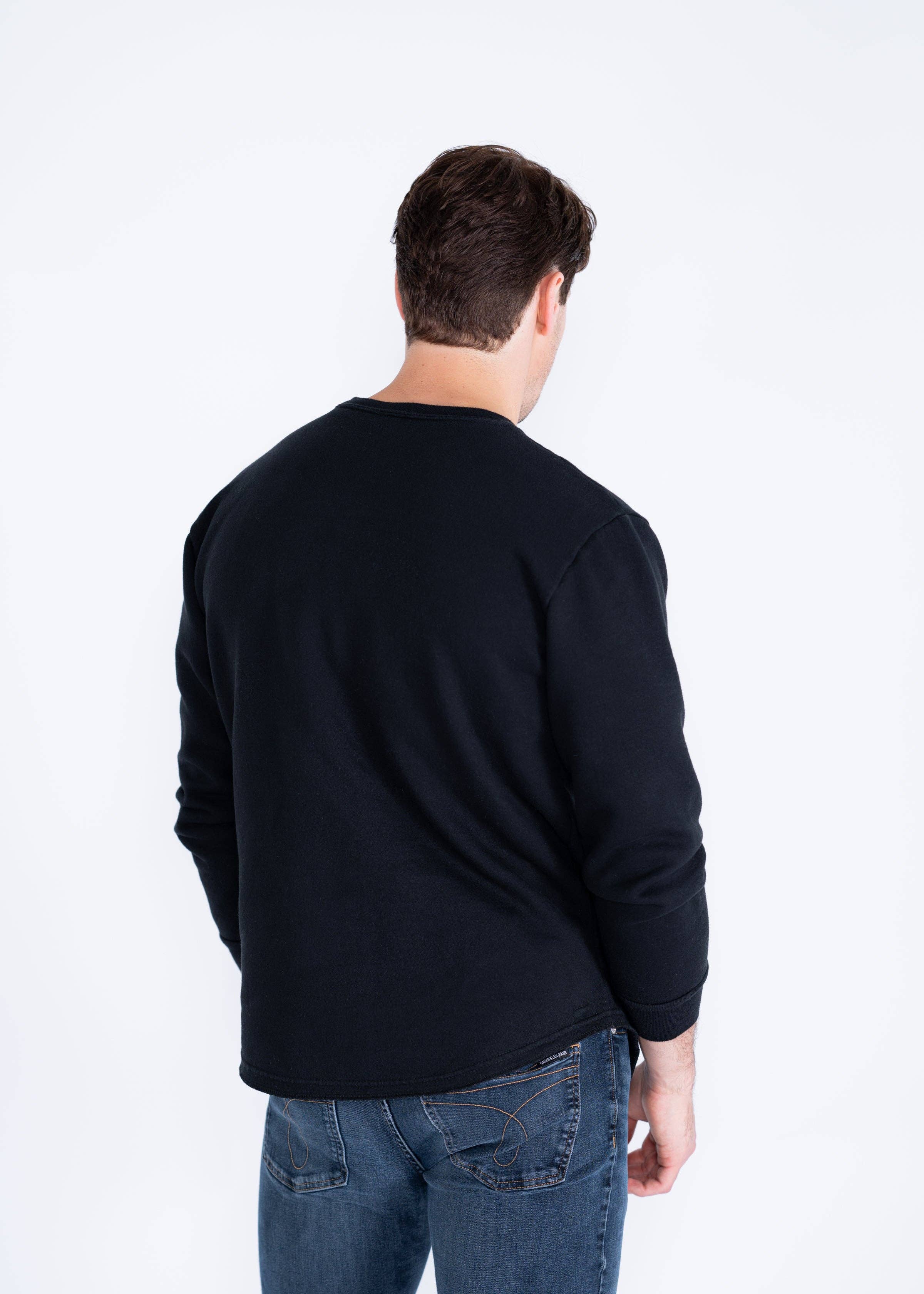 RFi Apparel – wholesale Sweatshirt - Dam – RFI Curved Hem Pullover [Rosa på Rosa Box Logo]2