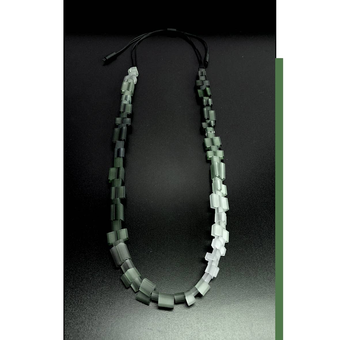 ALEX+SVET - Wholesale Beaded/Pearl Necklace - YALTA hand-dyed rubber long necklace INFINITE line0