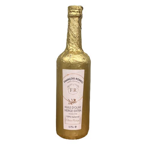 François Roméo - Wholesale Olive Oil - Oil Can Extra Virgin Olive Oil 100% Italy 75 Cl