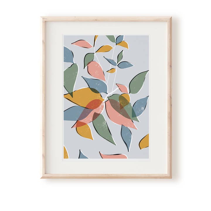 Tradescantia No. 3 Art Print for wholesale by Rachel Mahon Print