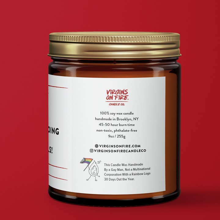 Virgins On Fire Candle Co. - Wholesale Jar/Filled Candle - ⛰️ WE'RE GOING TO THE CATSKILLS! (Gin & Cypress) Soy Candle