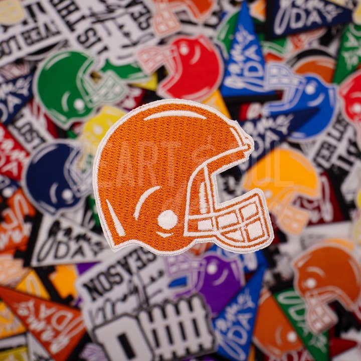 Heart & Sol Design - Vente Écusson - Patch pour casque de football7