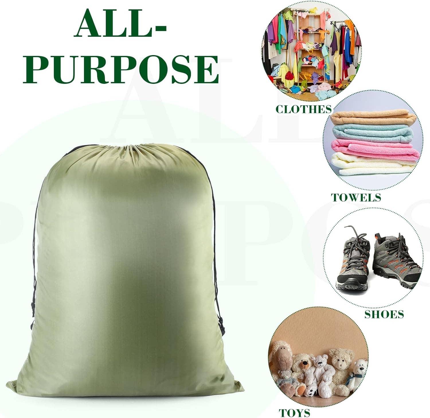 Crover - Wholesale Laundry Bag - XL Laundry Backpack Bags – Assorted Colors6