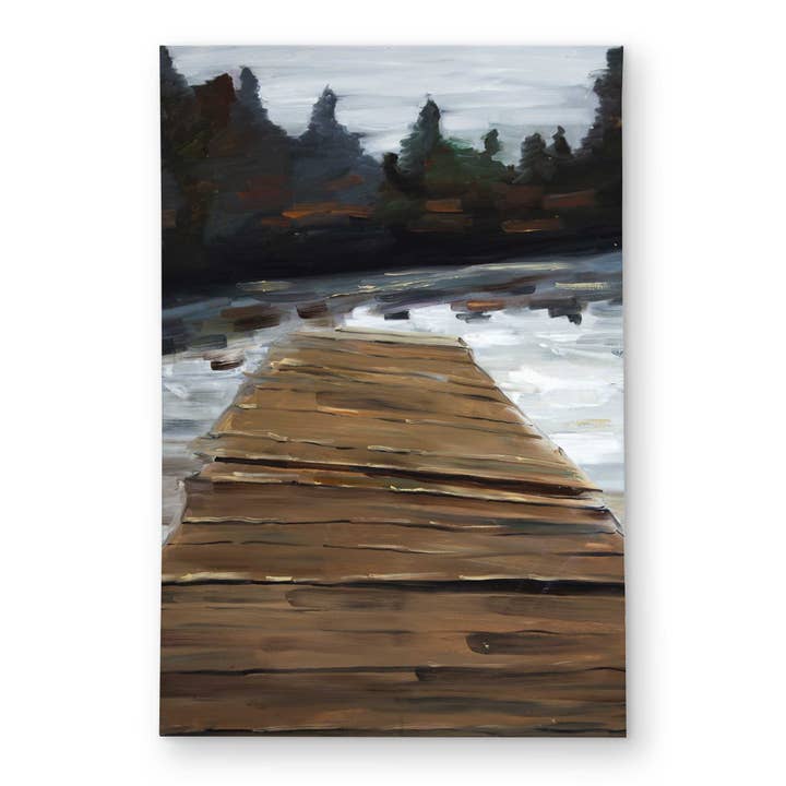 Dock and Lake Outdoor Area Rug | Scenic Home Decor for wholesale by BEGIN HOME DECOR
