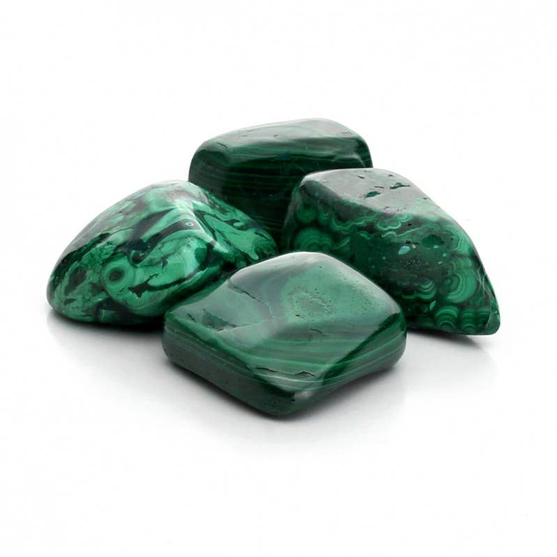 UniArt - Wholesale Ornament - Large tumbled malachite stones, 200 grams4