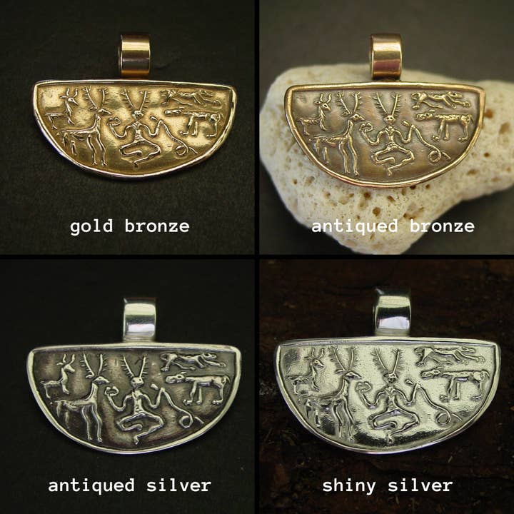 Vis a Vis Jewelry - Wholesale Individual Charm/Pendant - Cernunnos Pendant - Celtic God of Wild Animals and Fertility1