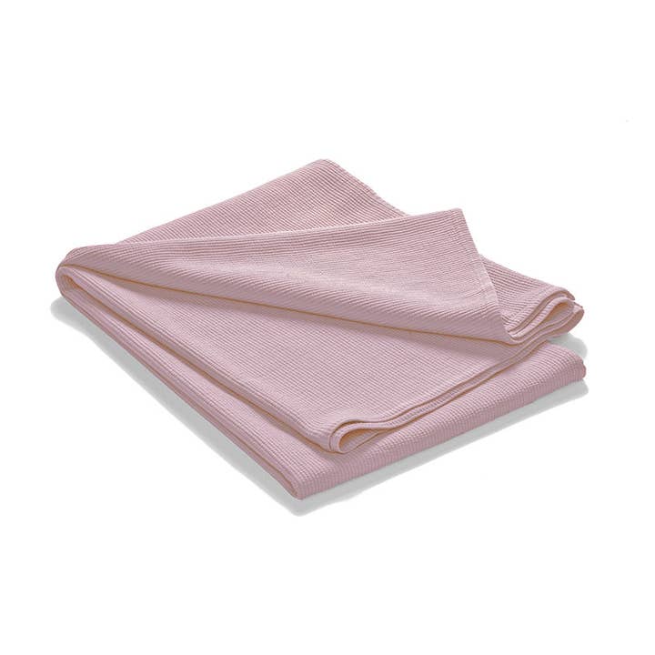 74062182 Tagesdecke Stonewashed 180x260 cm Streifen Dusty Rose für den Großhandel von Etol