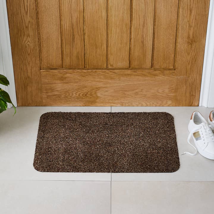 GORTON 40X60CM BRUIN KATOENRIJKE LICHTGEWICHT RANDLOOS WAS voor wholesale door Esselle Limited