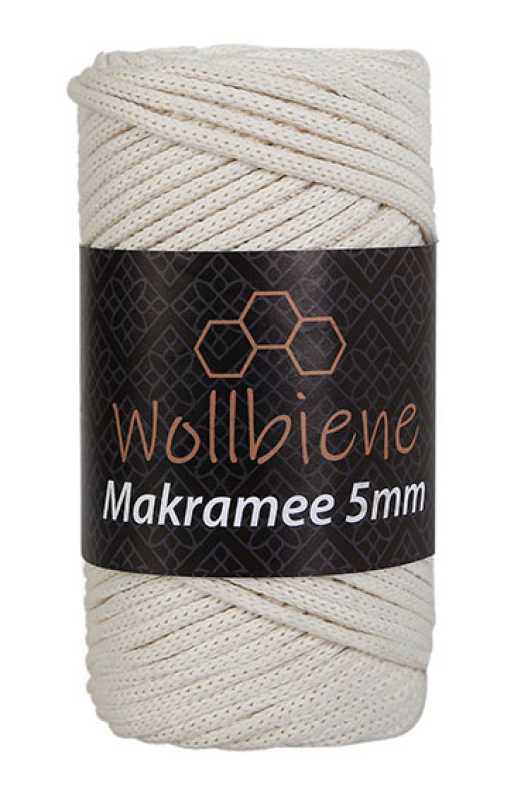 Wollbiene - Wholesale Yarn - Wool Bee Macrame Yarn 5mm I 70m I Knotting of Macrame7
