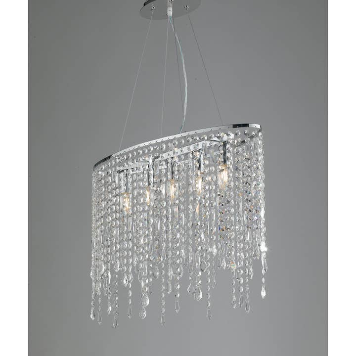Gruppo F.T - Wholesale Chandelier/Hanging Light - Metal Breeze Pendant Light with K9 Crystal Pendants (5XE14)1