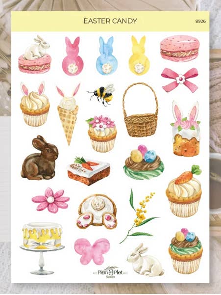 Paassnoep | Stickers voor wholesale door Plan & Plot Studio