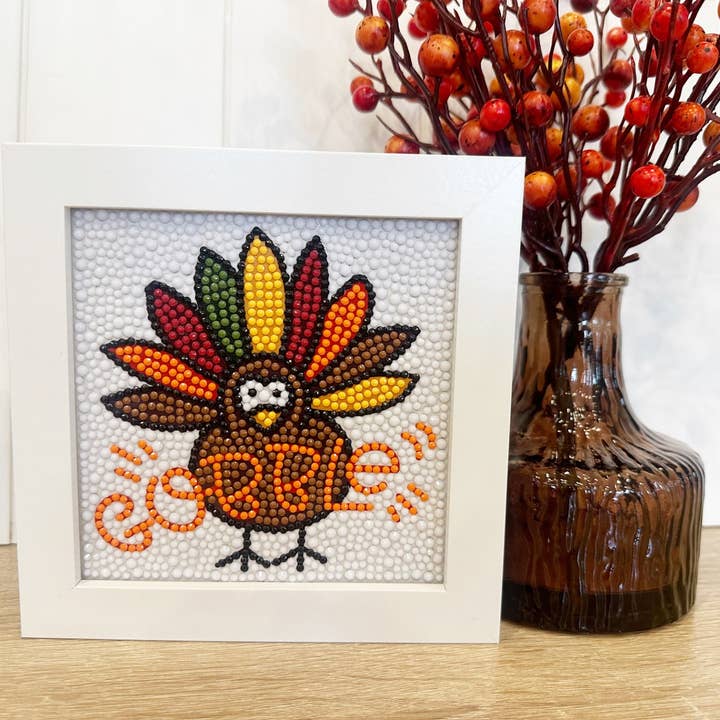 Gobble Diamond Art Kit for wholesale by Addison Lane Designs Inc.