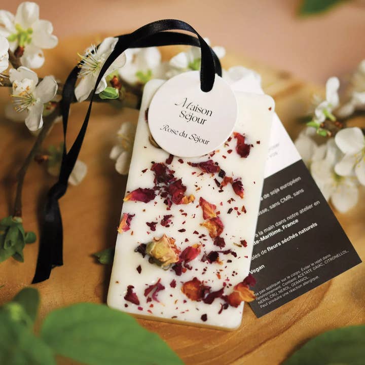 Maison Séjour - Wholesale Air Freshener - Scented floral card - Rose du Séjour2