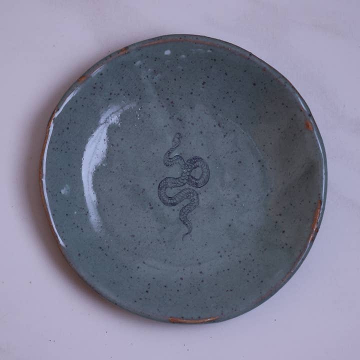 Mud & Maker - Wholesale Jewellery dish - Mini Plate - Snake0
